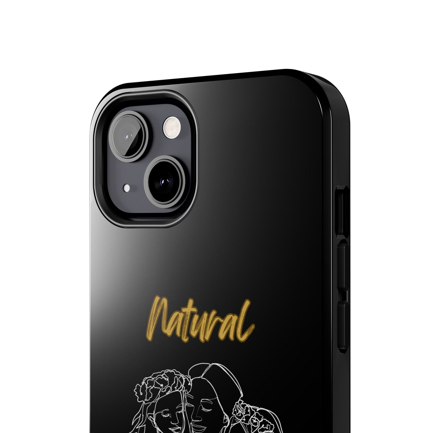 Natural Woman Me & My Girls (WL)Tough Phone Cases BLACK