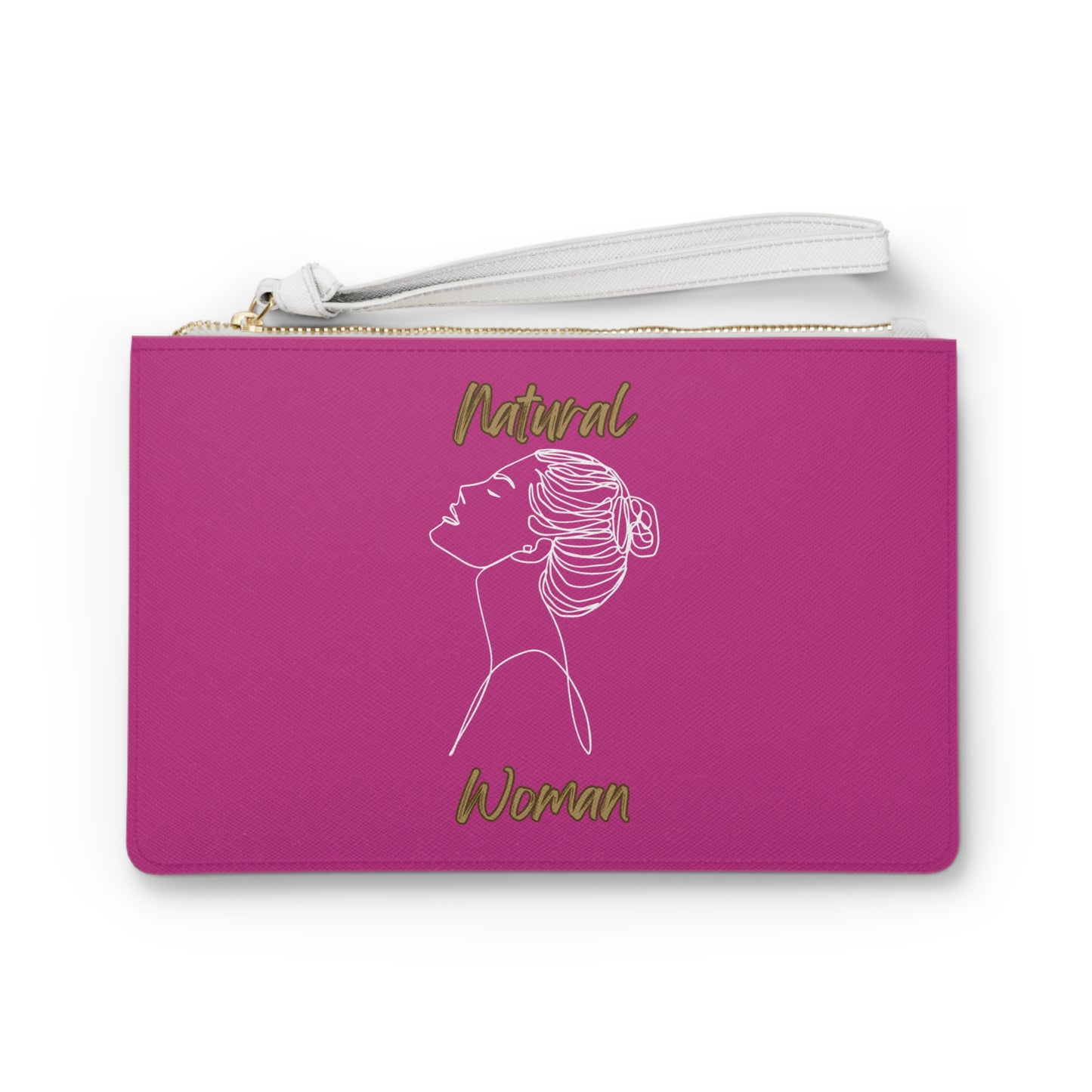 Natural Woman Wet Bun (WL) Clutch Bag PINK