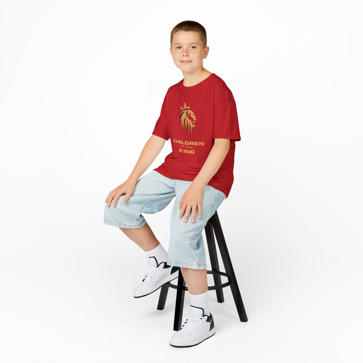 Children of the King Inspirational Kids Cotton T-Shirt (BRL)
