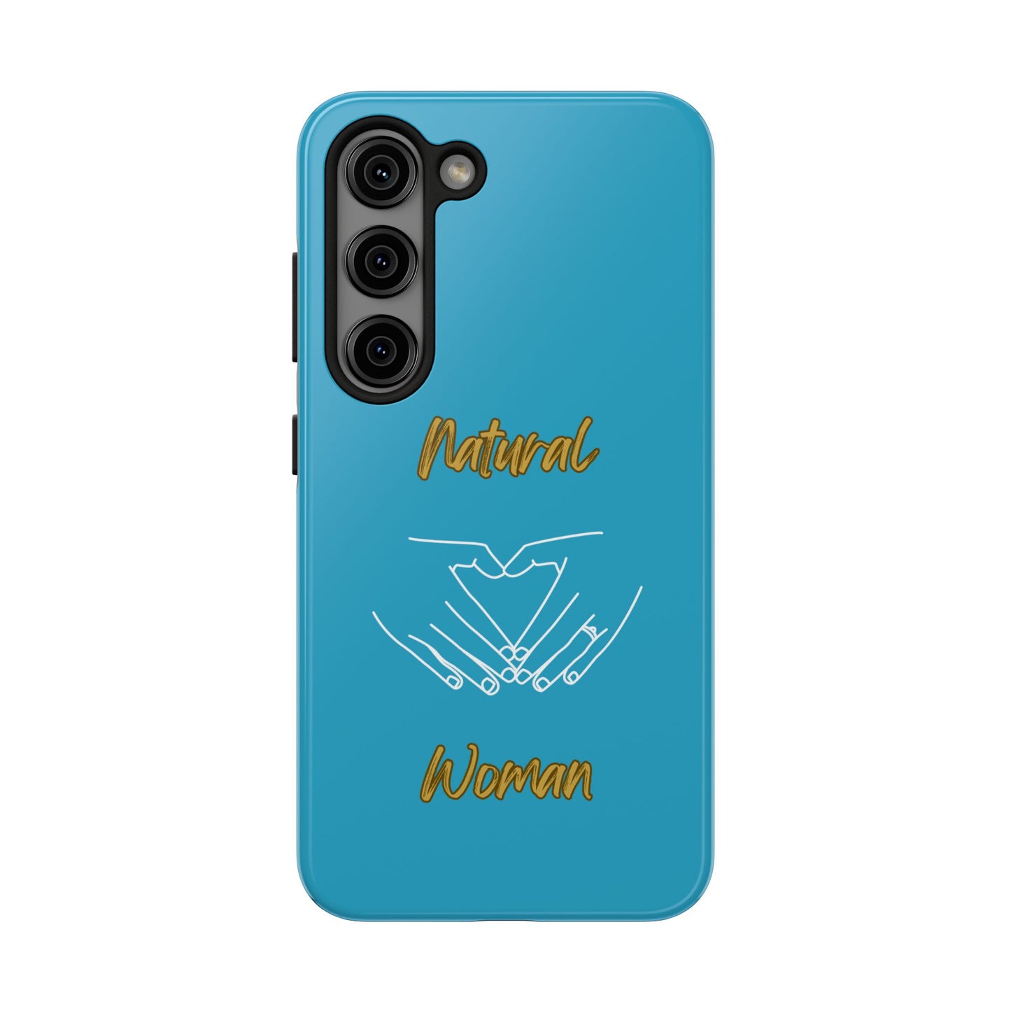 Natural Woman I Love You (WL)Tough Phone Cases TURQUOISE