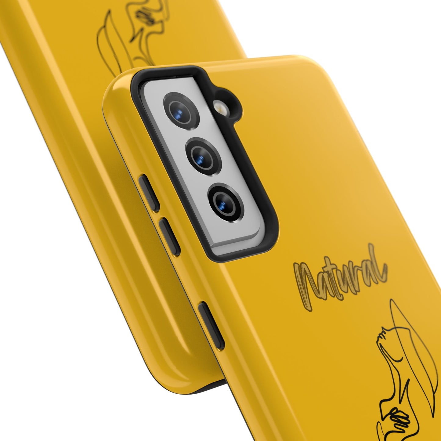 Natural Woman Free (BL)Tough Phone Cases YELLOW