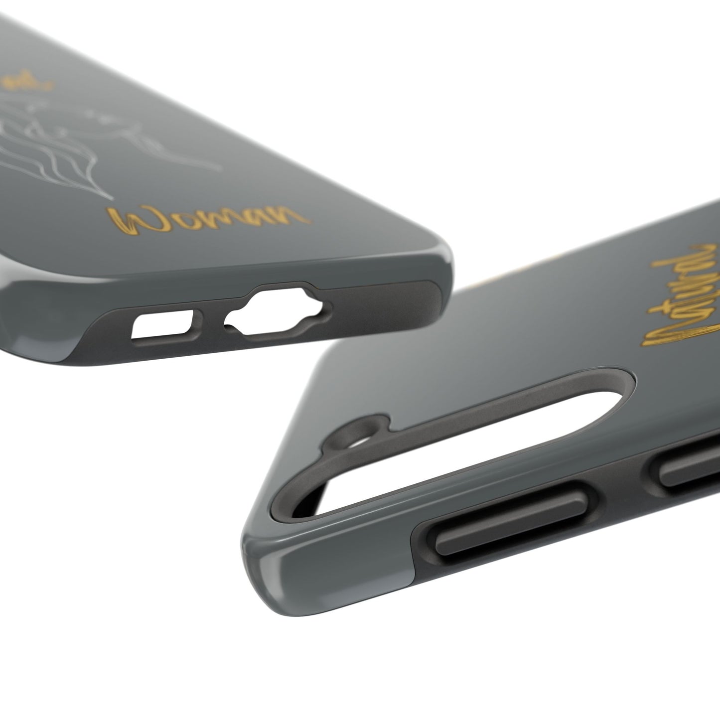 Natural Woman Breeze On Face (WL)Tough Phone Cases DARK GREY