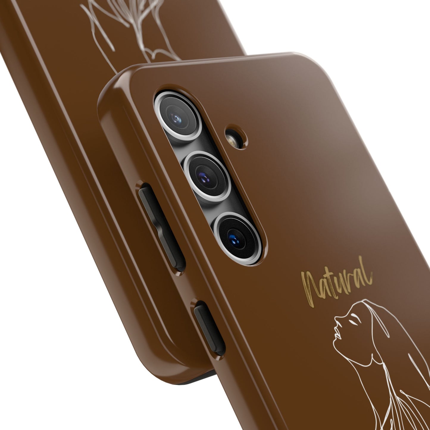 Natural Woman Appreciation (WL)Tough Phone Cases BROWN