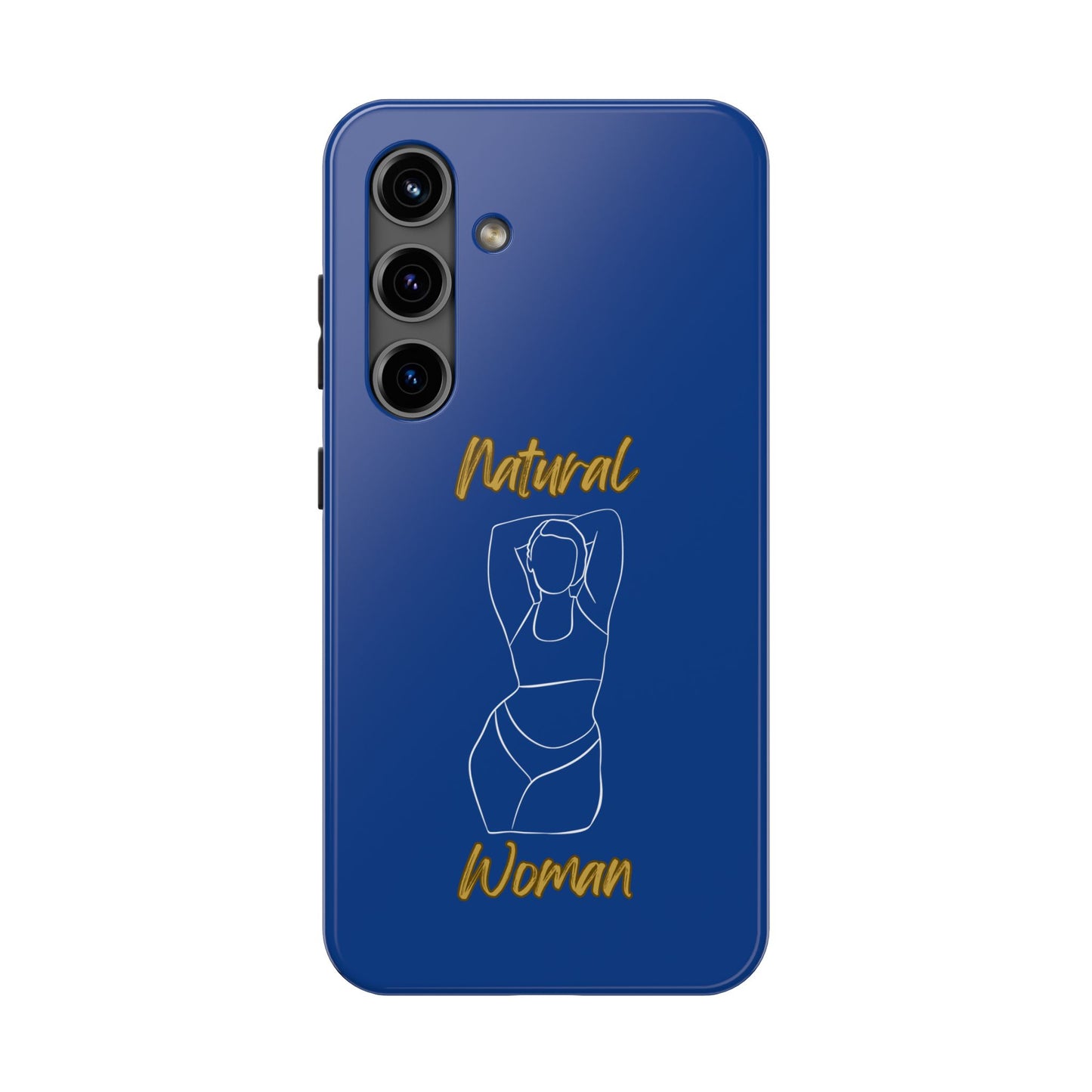 Natural Woman I Love Me (WL)Tough Phone Cases DARK BLUE