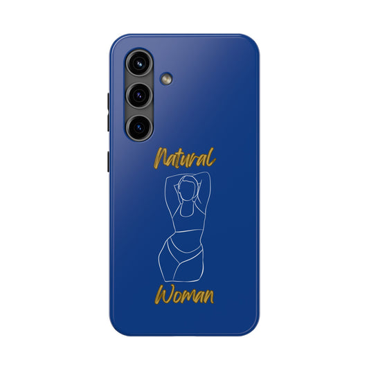 Natural Woman I Love Me (WL)Tough Phone Cases DARK BLUE