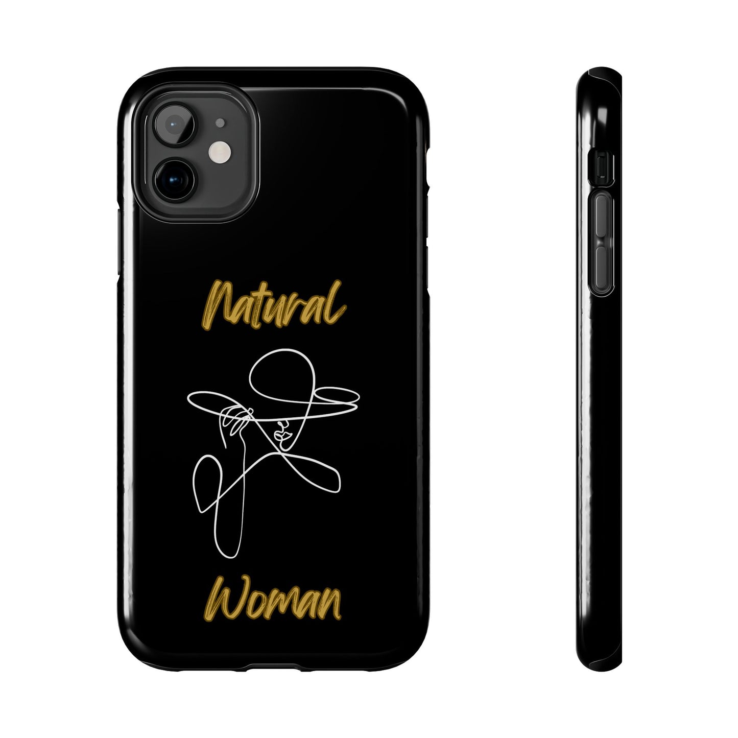 Natural Woman An Original (WL)Tough Phone Cases BLACK