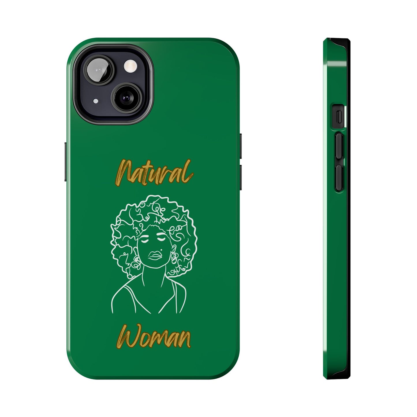 Natural Woman All About Me (WL)Tough Phone Cases DARK GREEN