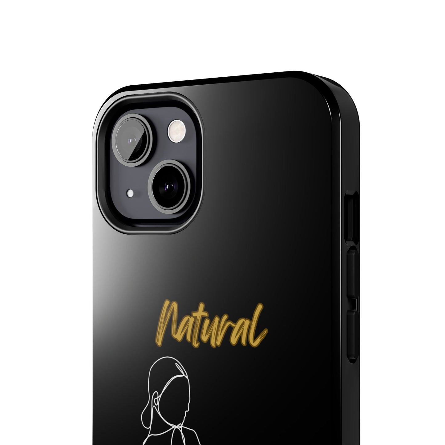 Natural Woman Hands Free (WL)Tough Phone Cases BLACK