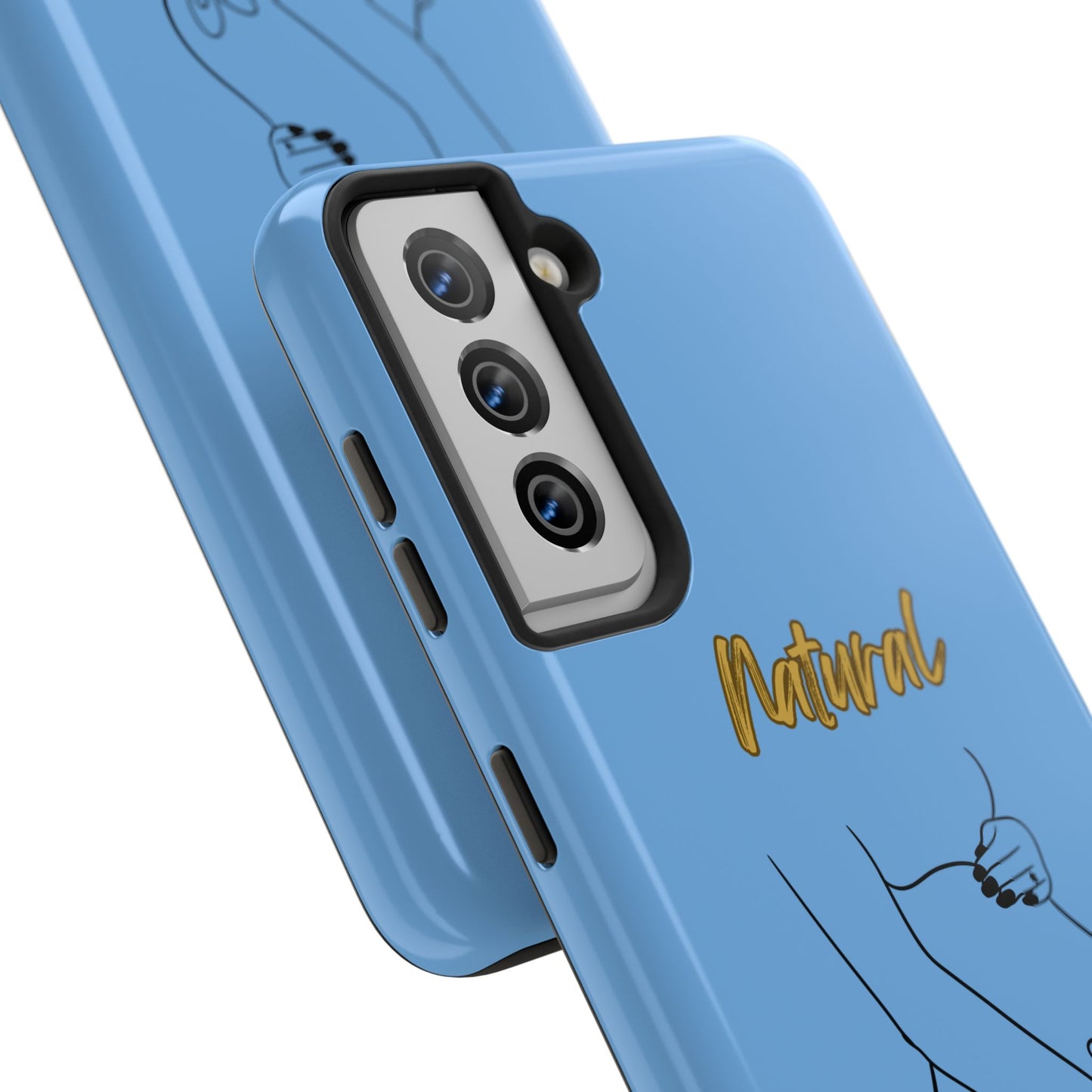 Natural Woman Loved In & Out (BL)Tough Phone Cases LIGHT BLUE