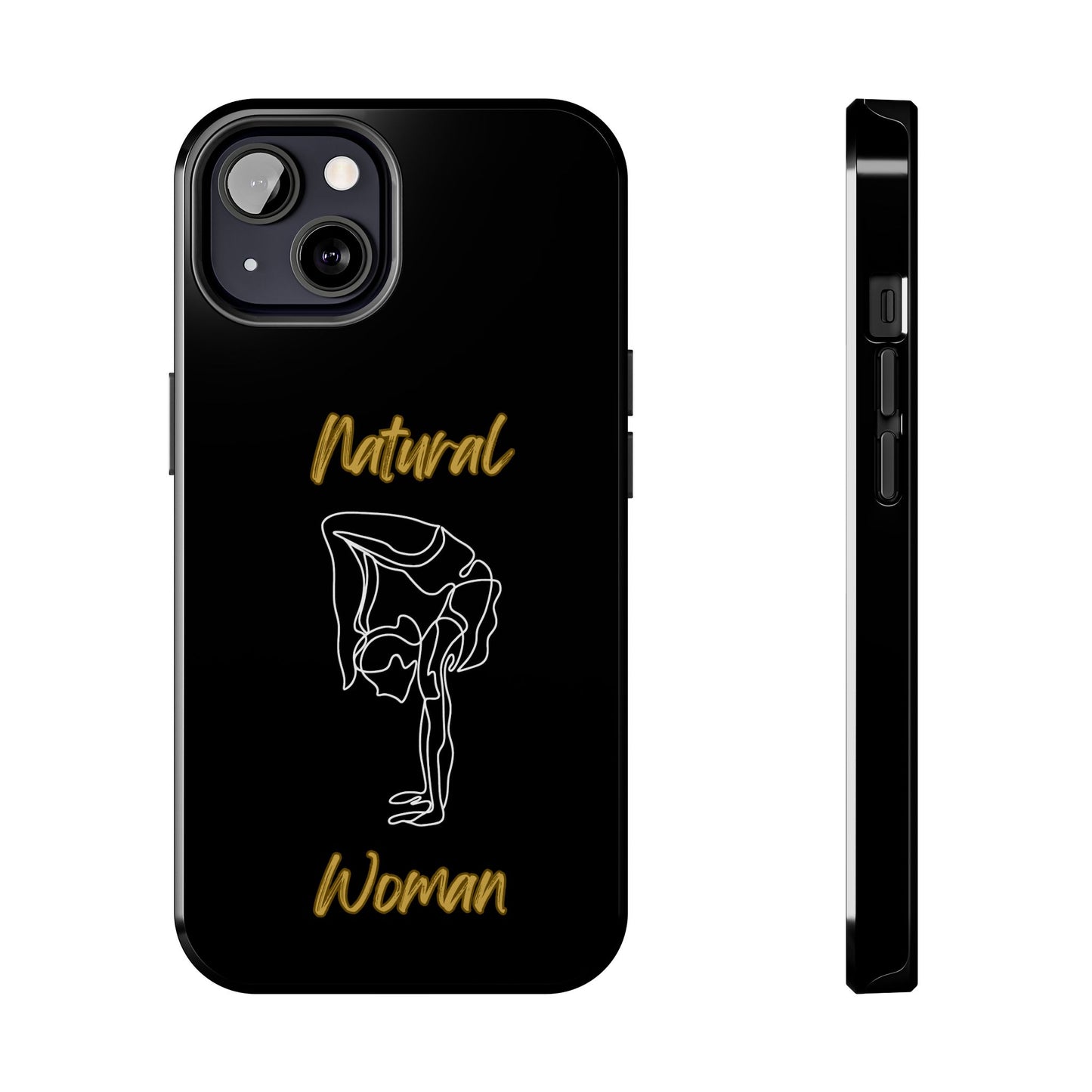 Natural Woman Flexible (WL)Tough Phone Cases BLACK