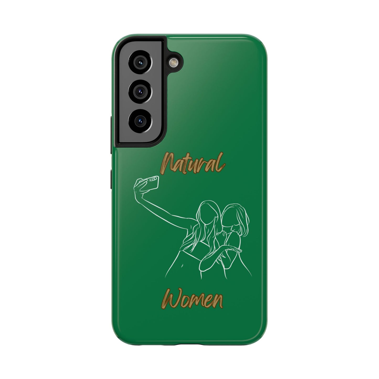 Natural Woman Friends Selfie (WL)Tough Phone Cases DARK GREEN
