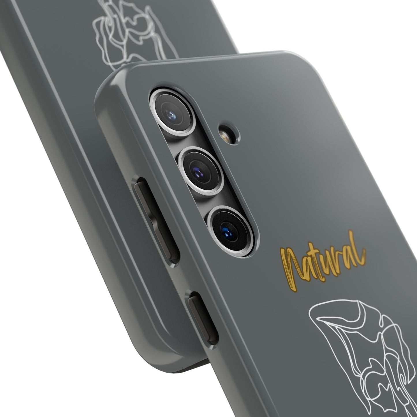 Natural Woman Flexible (WL)Tough Phone Cases DARK GREY