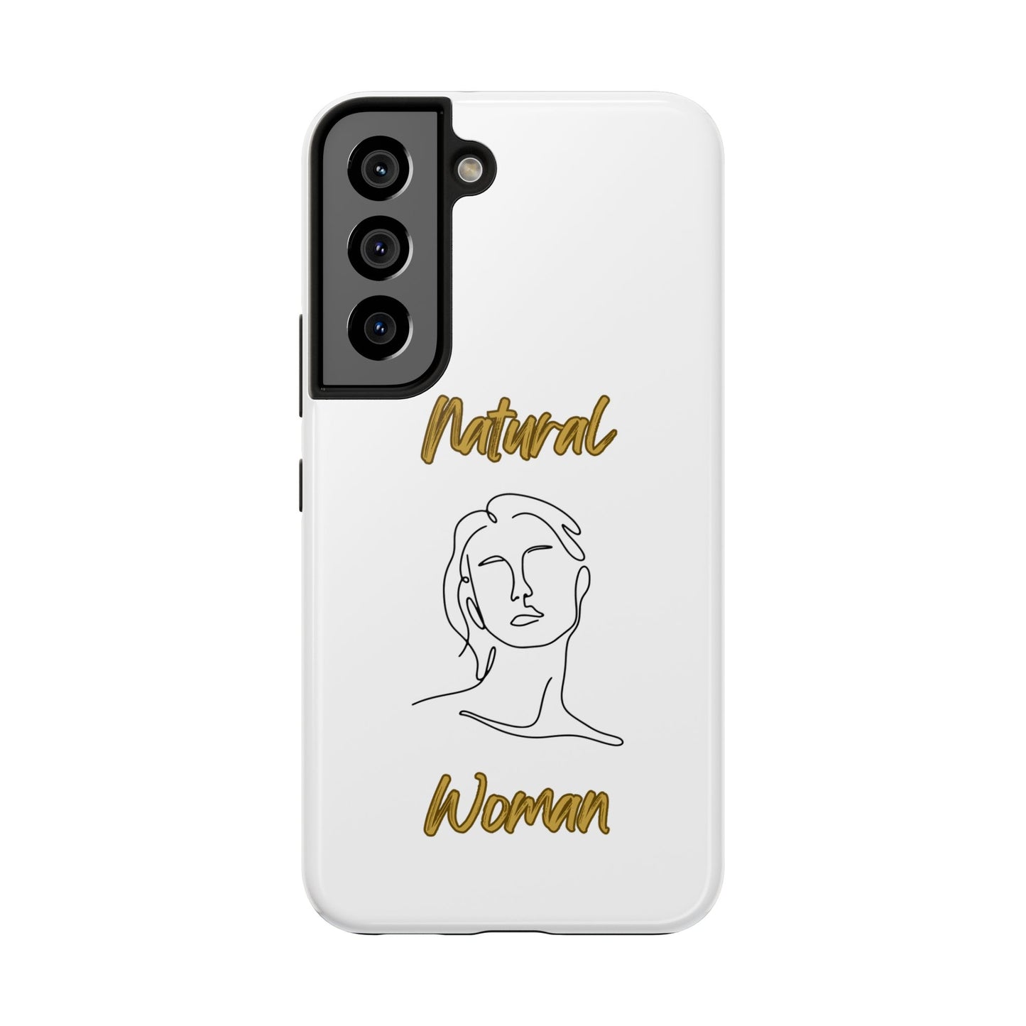 Natural Woman Hello (BL)Tough Phone Cases WHITE