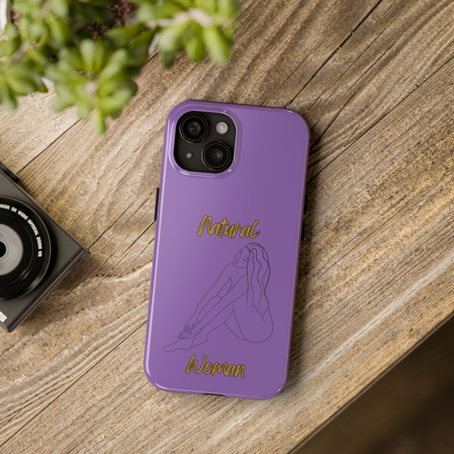 Natural Woman Beauty (BL) Tough Phone Cases LIGHT PURPLE