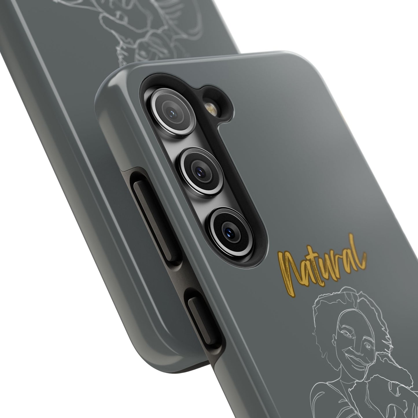 Natural Woman Loving Embrace (WL)Tough Phone Cases DARK GREY
