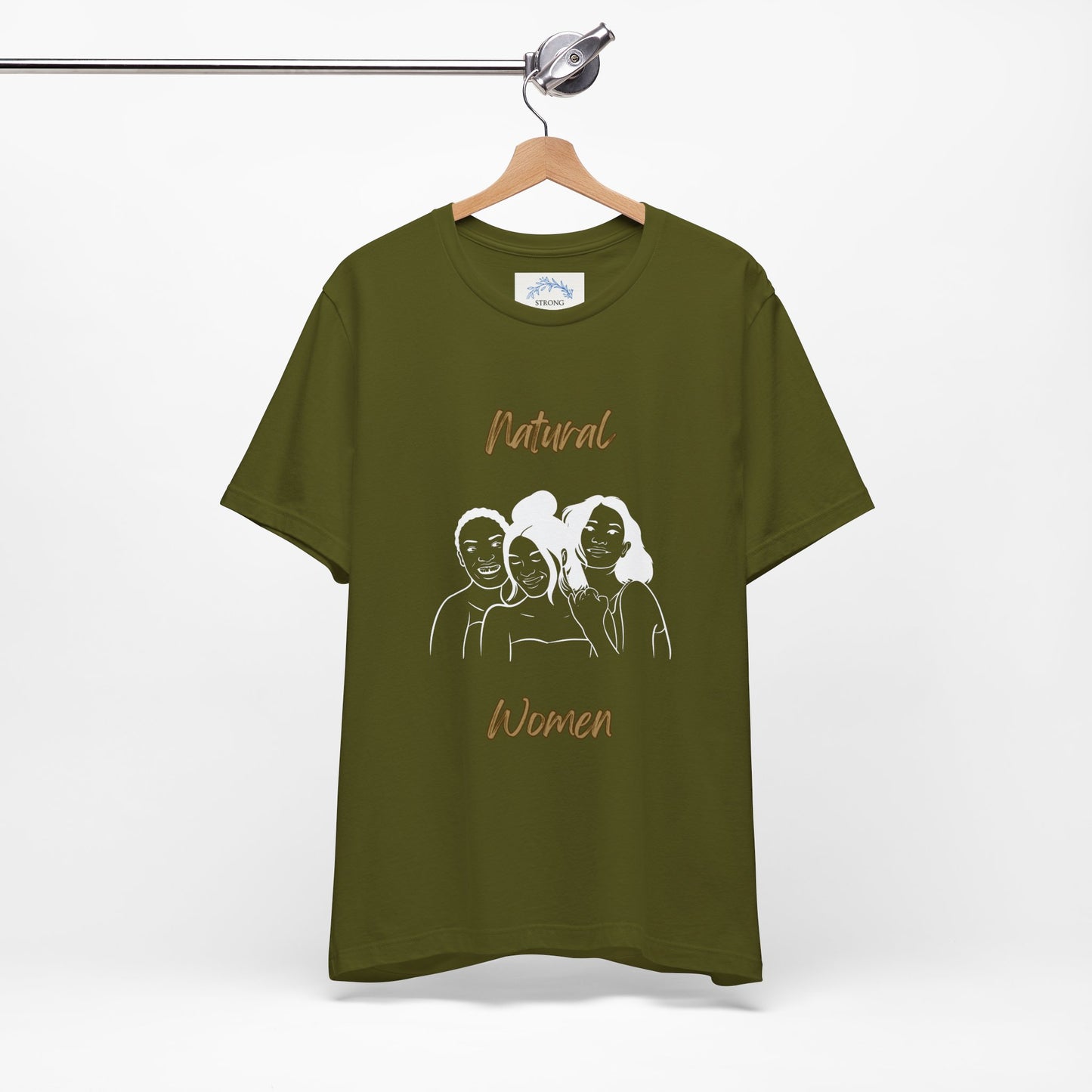 Natural Woman Laughing Friends (WL) Short Sleeve T-Shirt