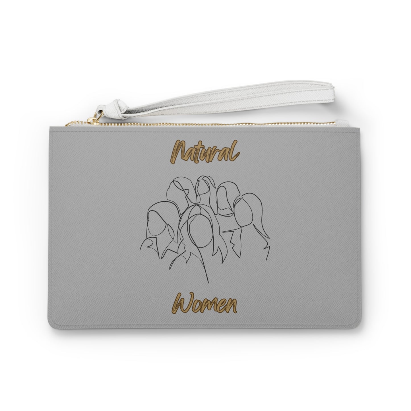 Natural Women Professionals (BL) Clutch Bag LIGHT GREY