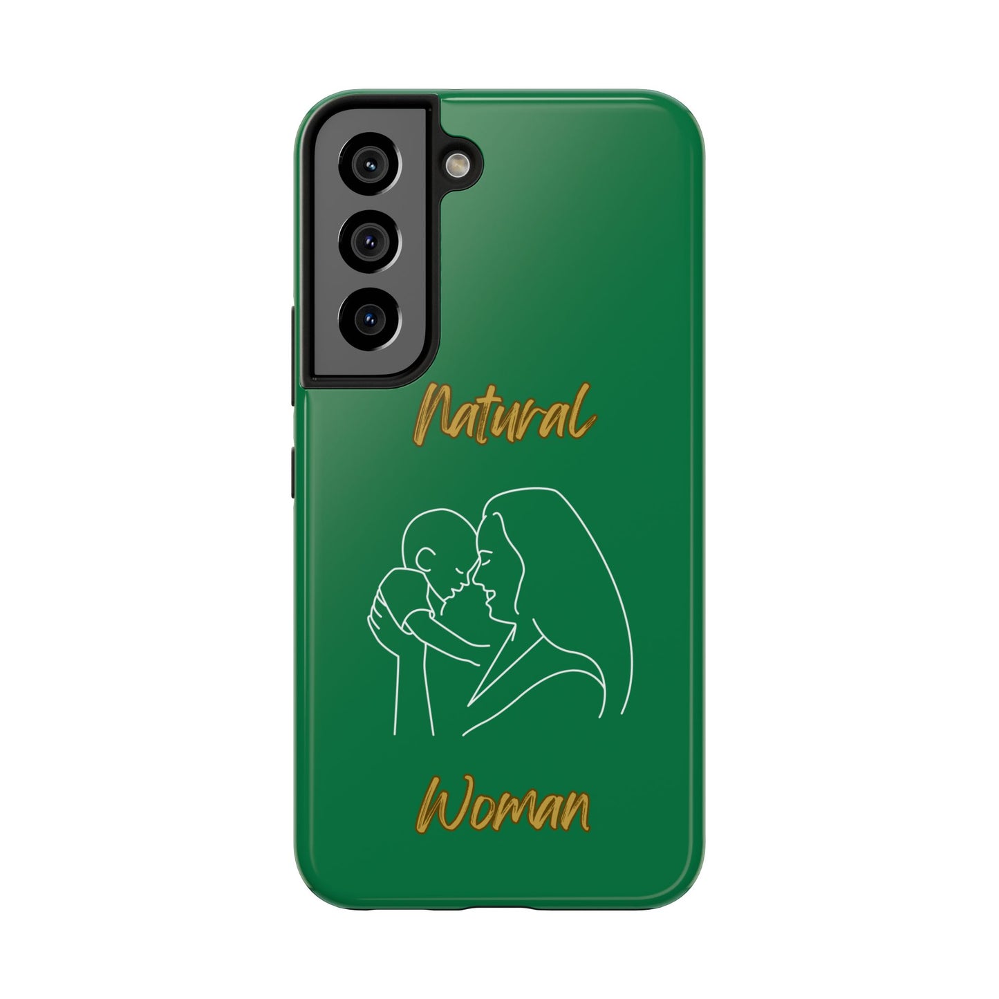 Natural Woman Joy (WL) Tough Phone Cases DARK GREEN