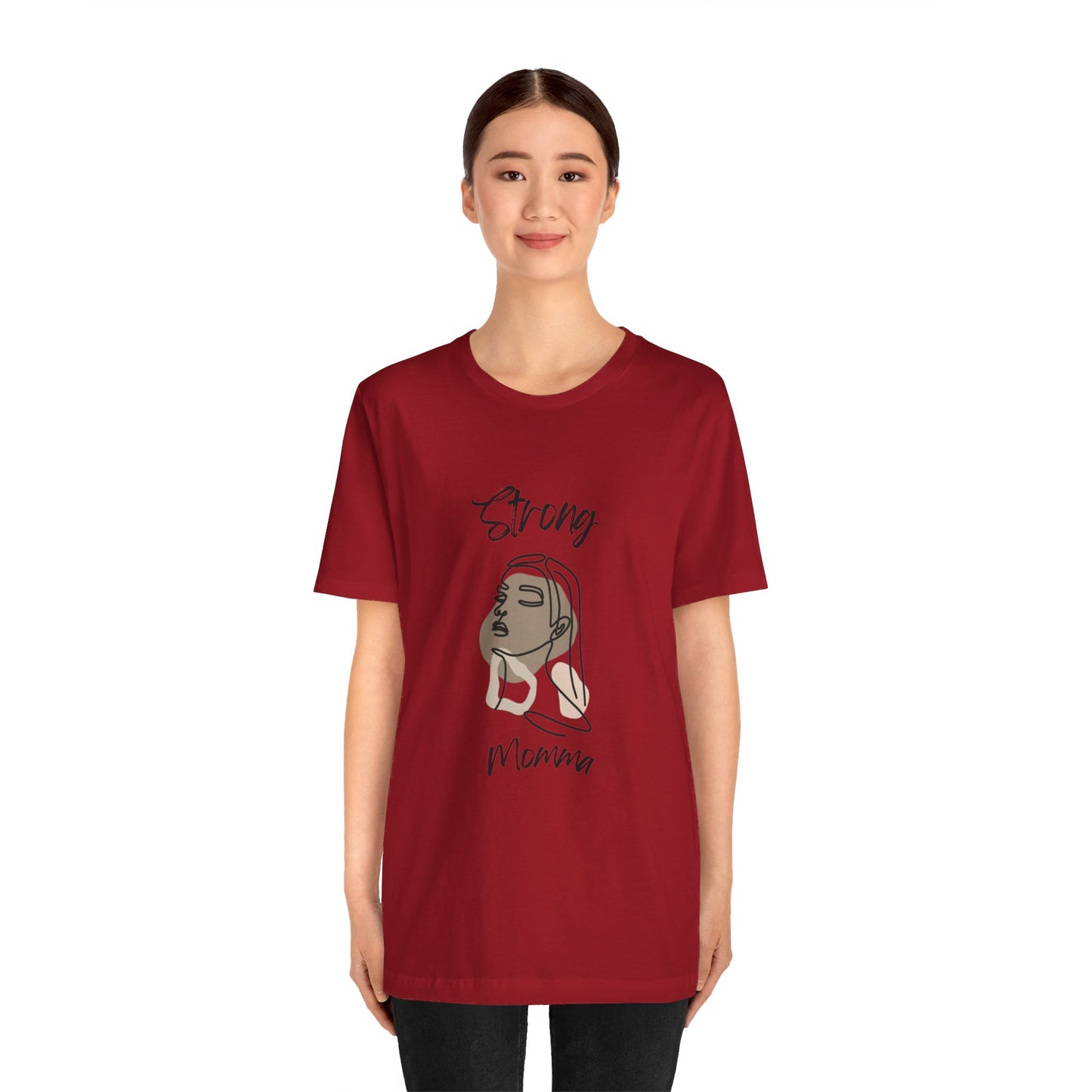 Strong Momma (BL) Short Sleeve T-Shirt EXPRESS DELIVERY ON SELECT COLORS