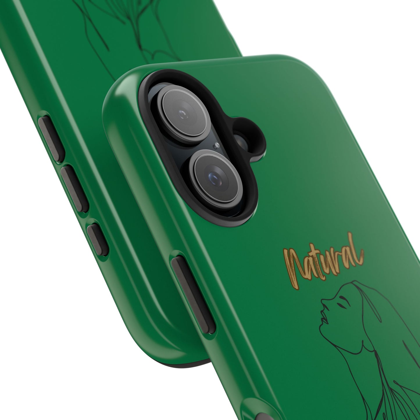 Natural Woman Appreciation (BL) Tough Phone Cases DARK GREEN