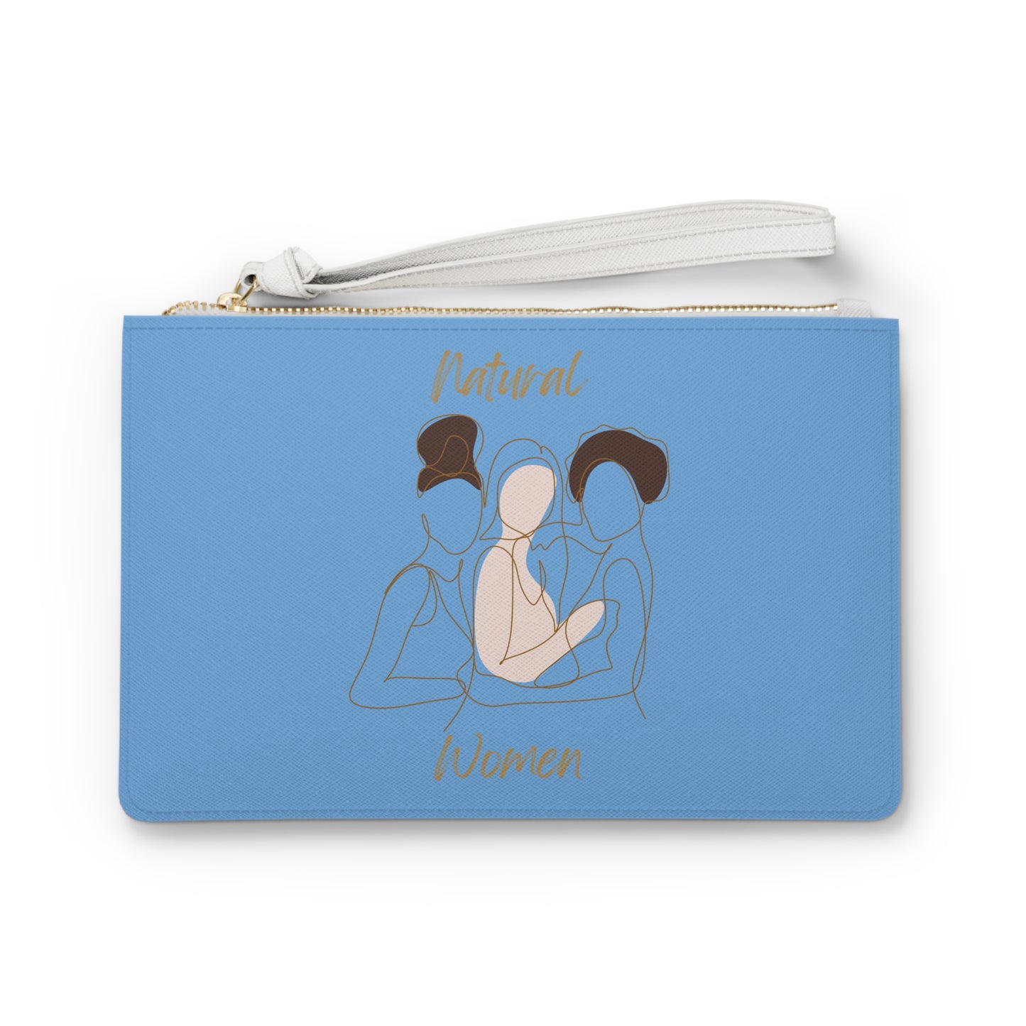 Natural Women Friends Clutch Bag LIGHT BLUE