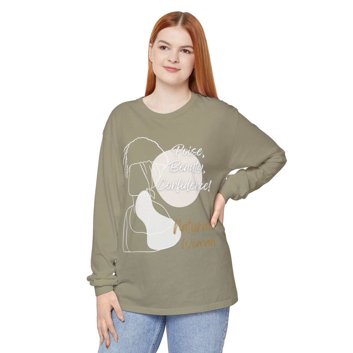Natural Woman Puff (WL) Long Sleeve T-Shirt