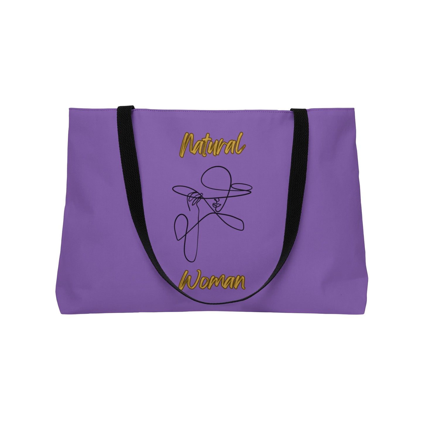 Natural Woman An Original (BL) Weekender Tote Bag LIGHT PURPLE