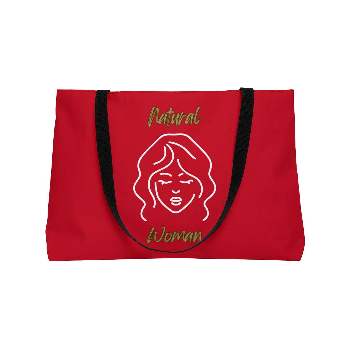 Natural Woman Modest (WL) Weekender Tote Bag DARK RED