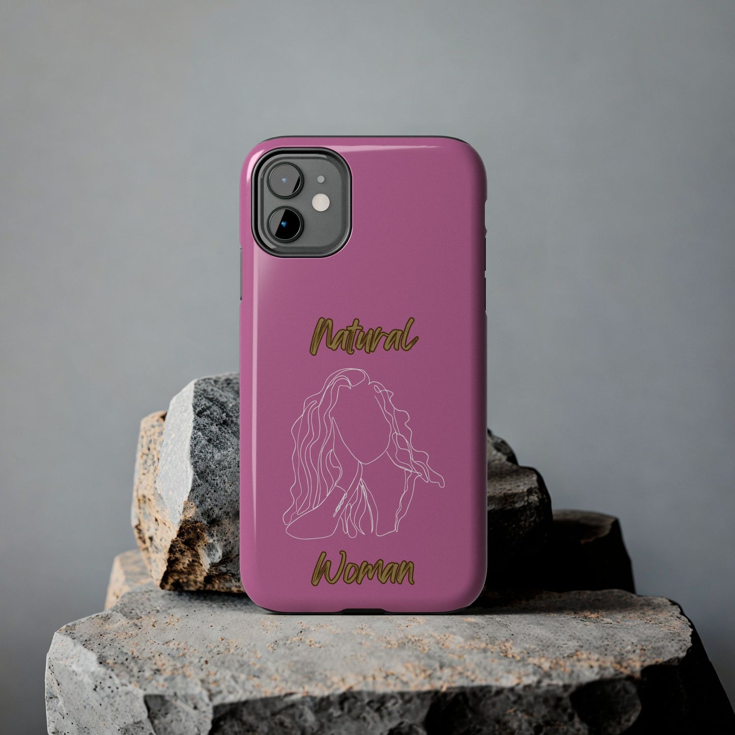 Natural Woman Relaxed (WL) Tough Phone Cases LIGHT PINK