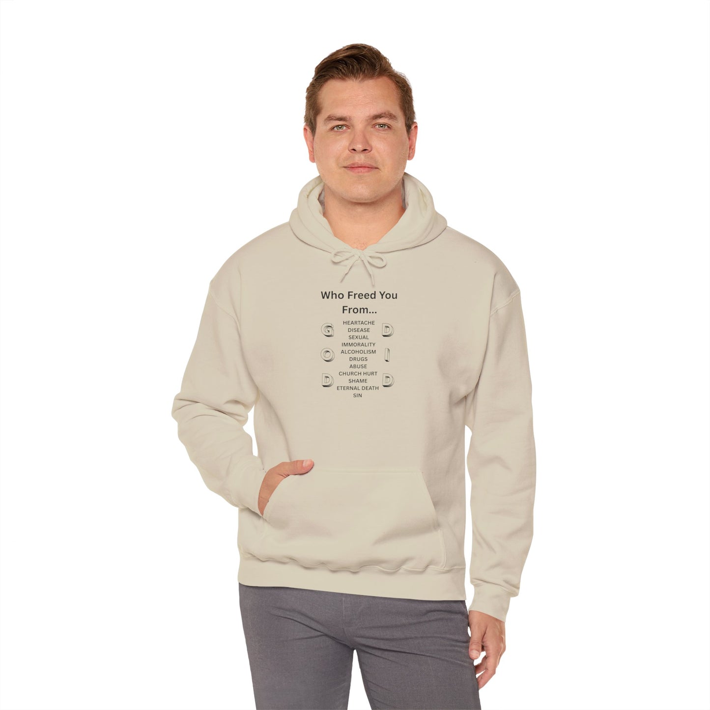 "GOD DID" (BL) Hoodie