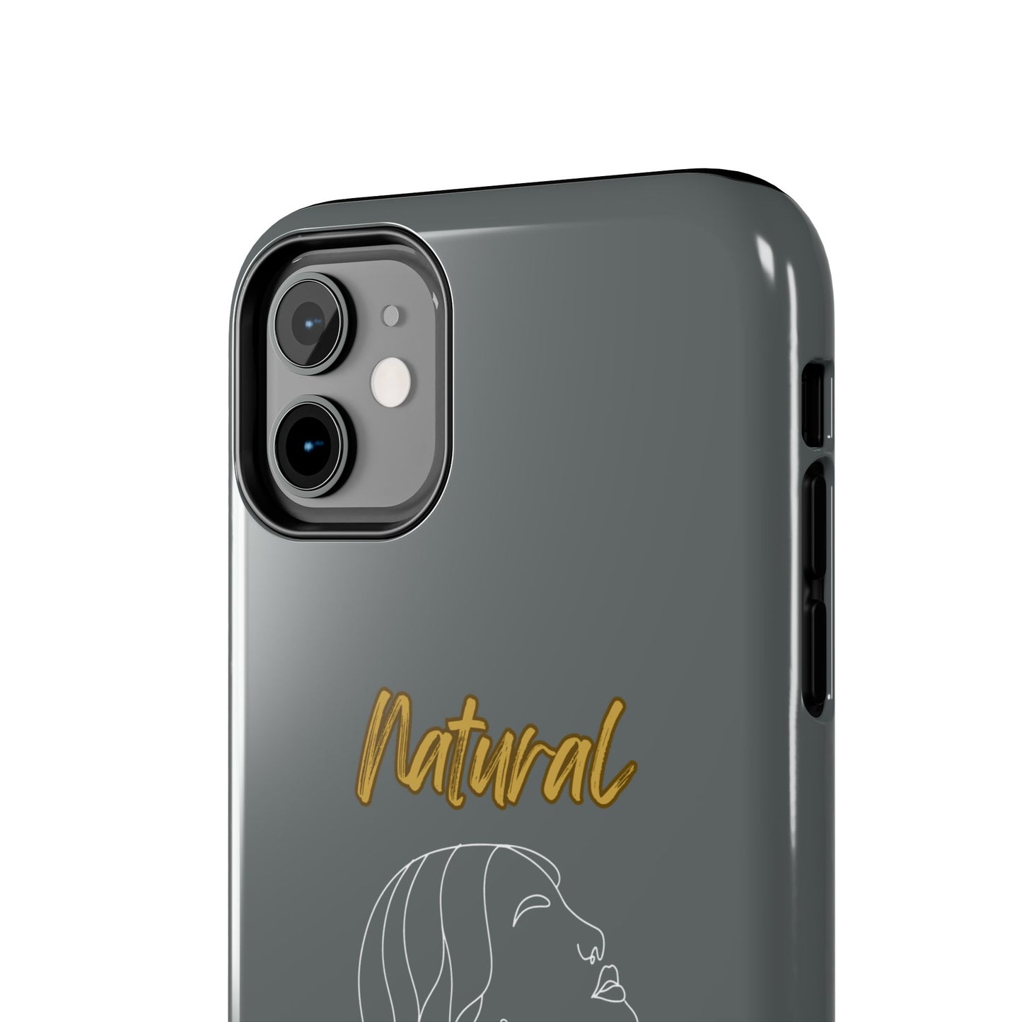 Natural Woman Breeze On Face (WL)Tough Phone Cases DARK GREY