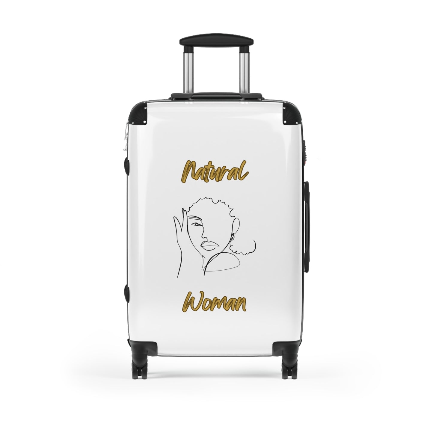 Natural Woman Let's Be Friends (BL) Suitcase WHITE