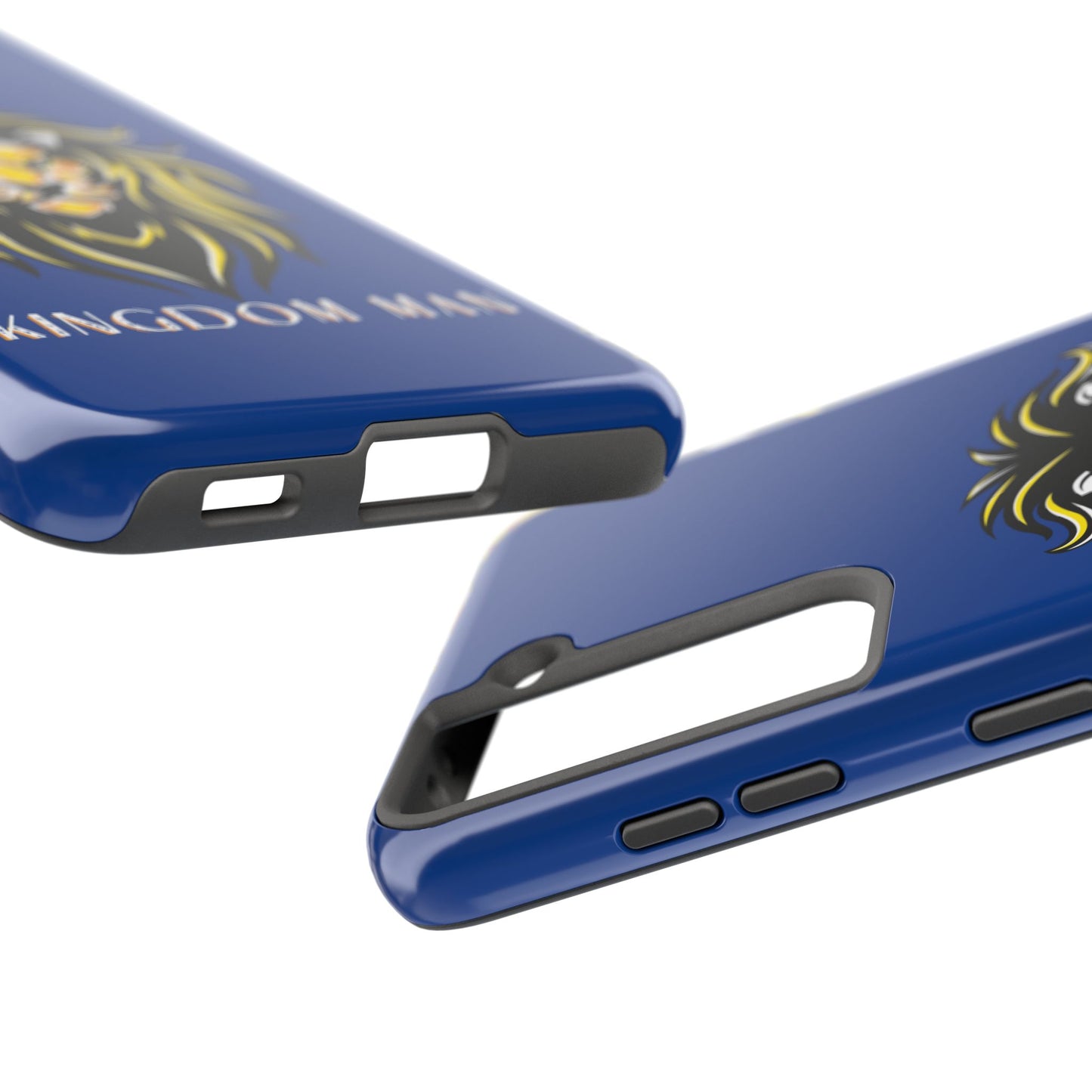 Kingdom Man (White-Gold Label) Tough Phone Case DARK BLUE