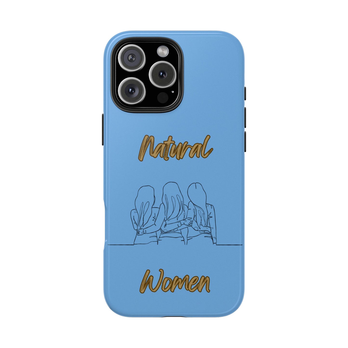 Natural Woman Loving Friends (BL)Tough Phone Cases LIGHT BLUE