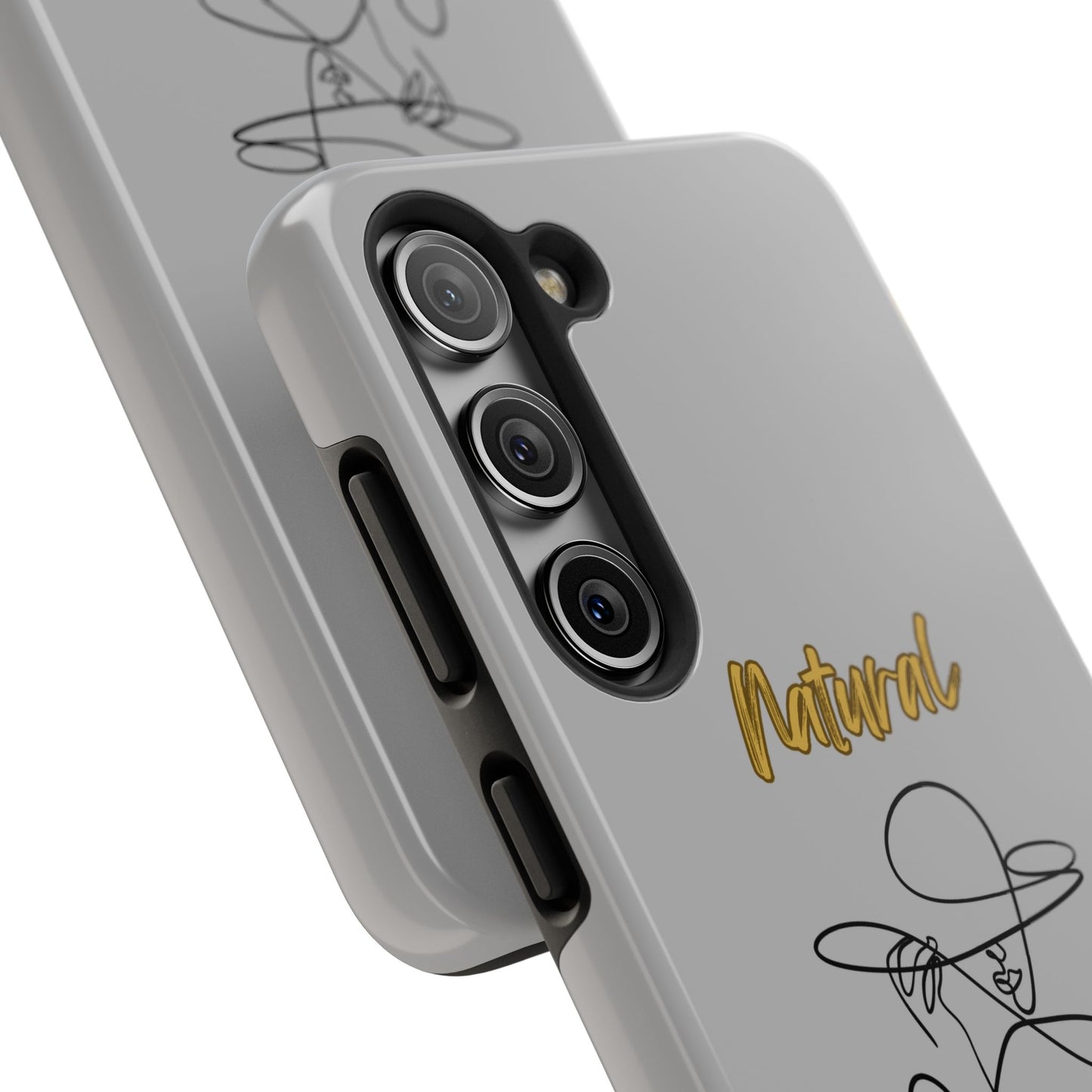 Natural Woman An Original (BL)Tough Phone Cases LIGHT GREY