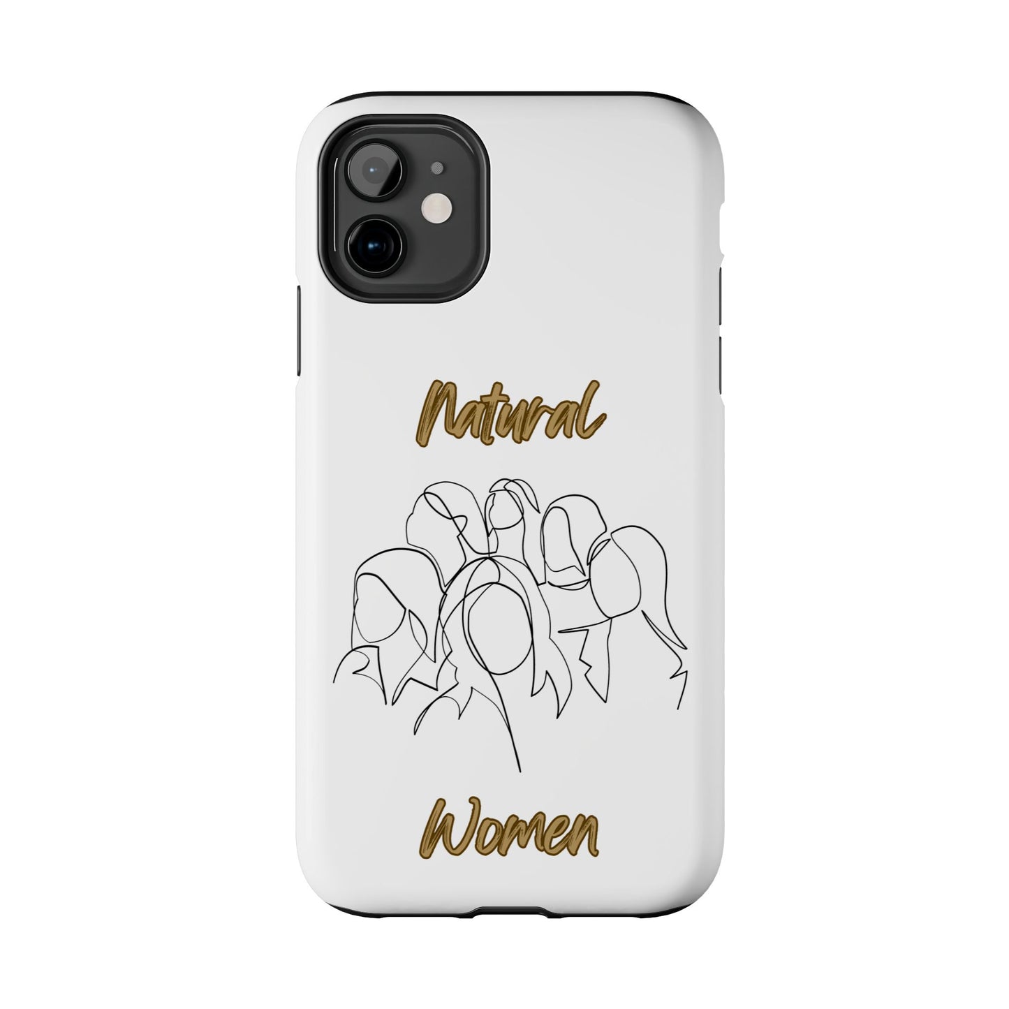 Natural Woman Professionals (BL)Tough Phone Cases WHITE