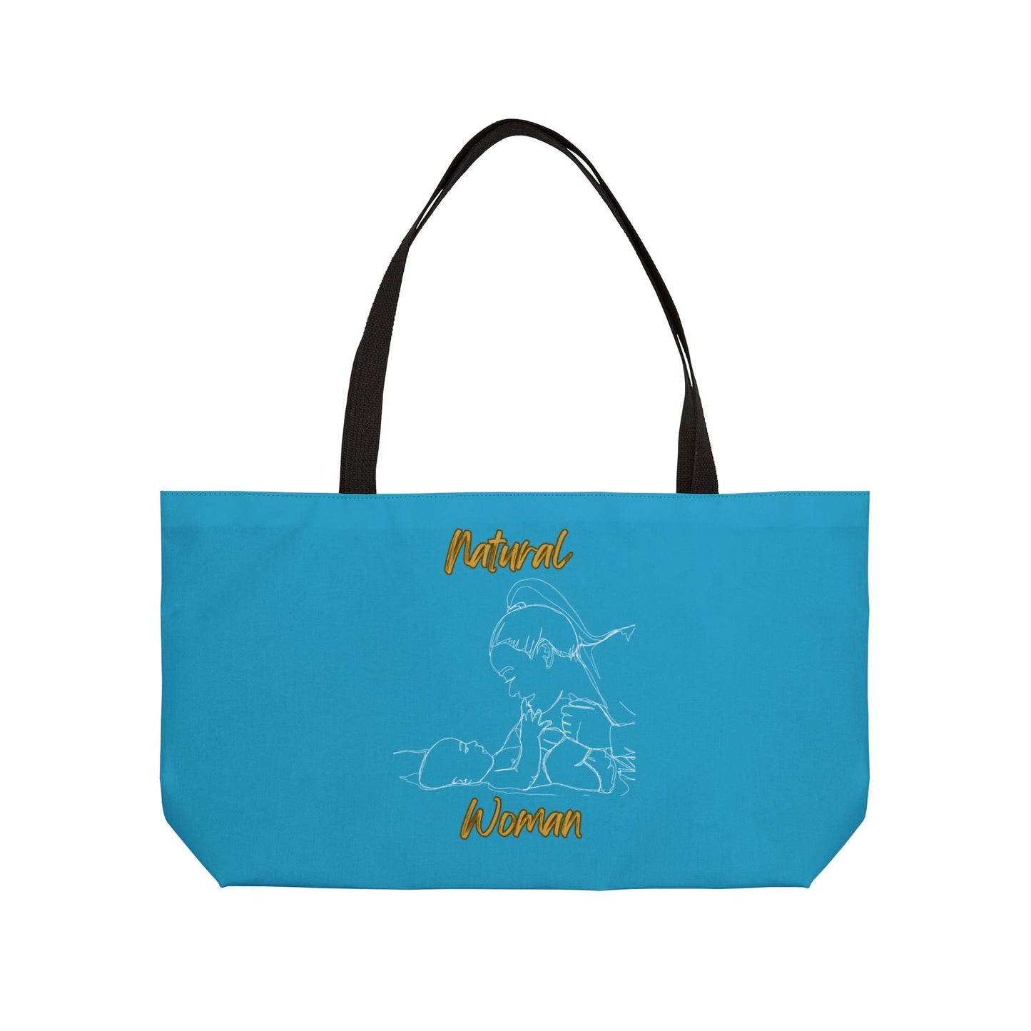 Natural Woman New Life (WL) Weekender Tote Bag TURQUOISE
