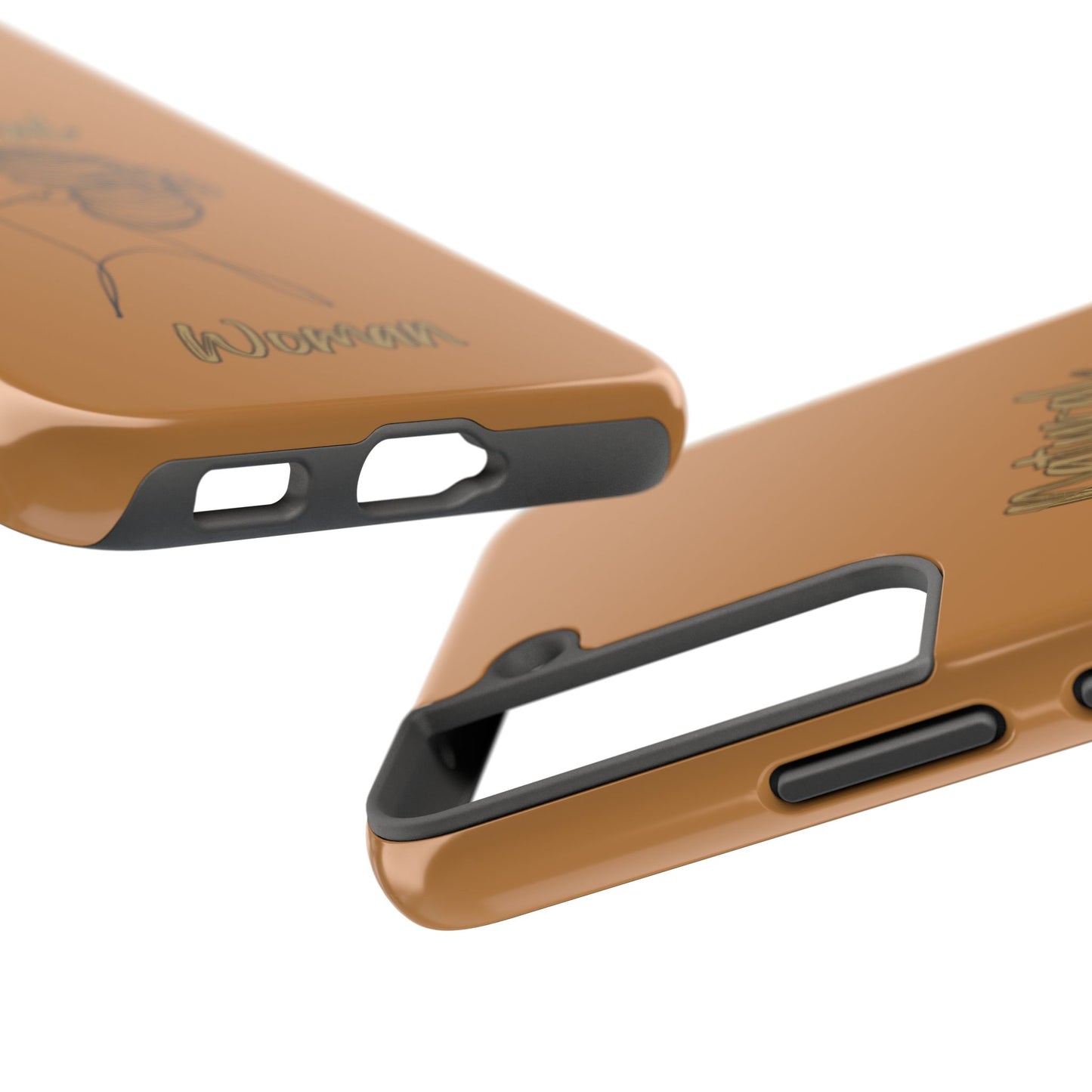 Natural Woman Wet Bun (BL) Tough Phone Cases LIGHT BROWN