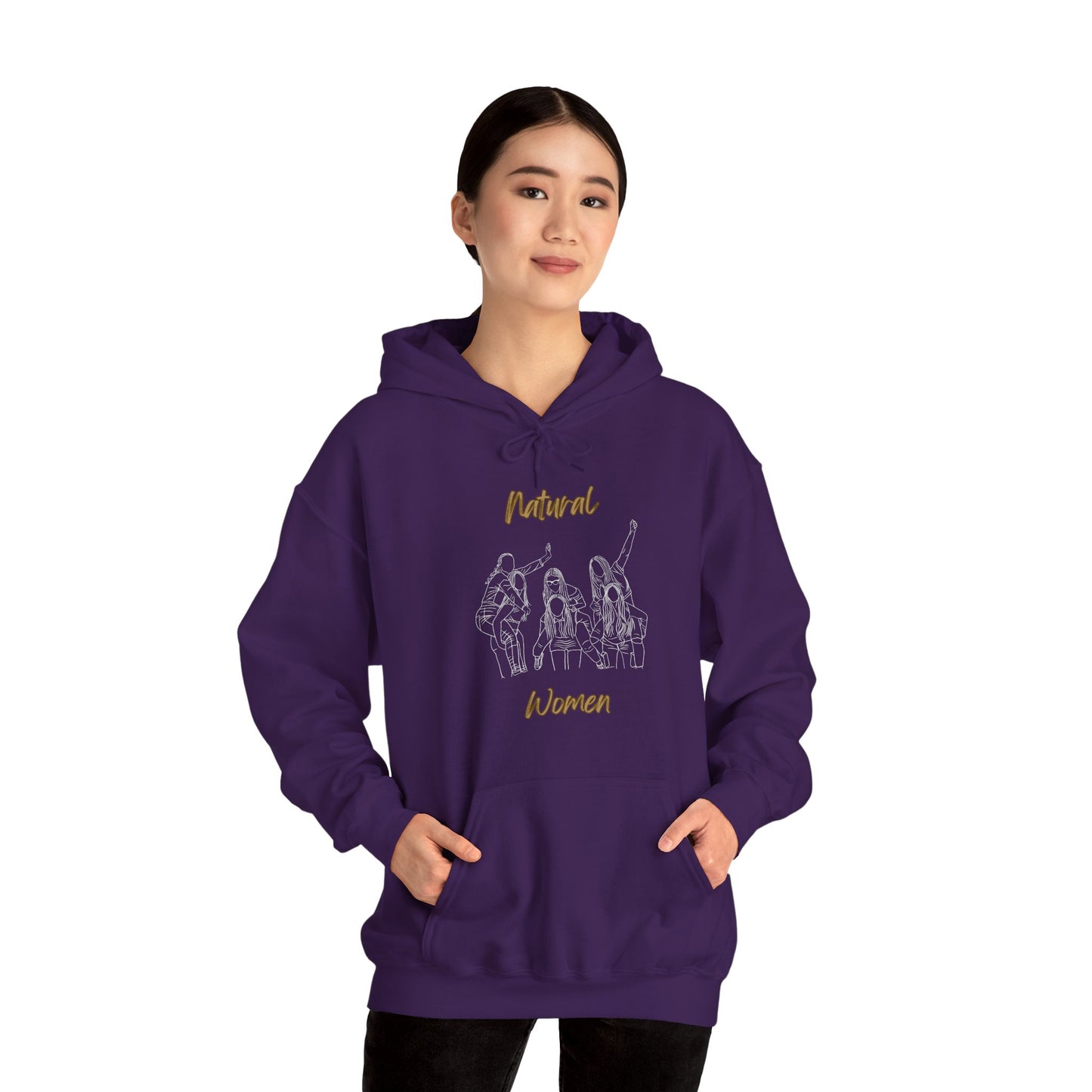 Natural Women Piggy Back (WL) Hoodie