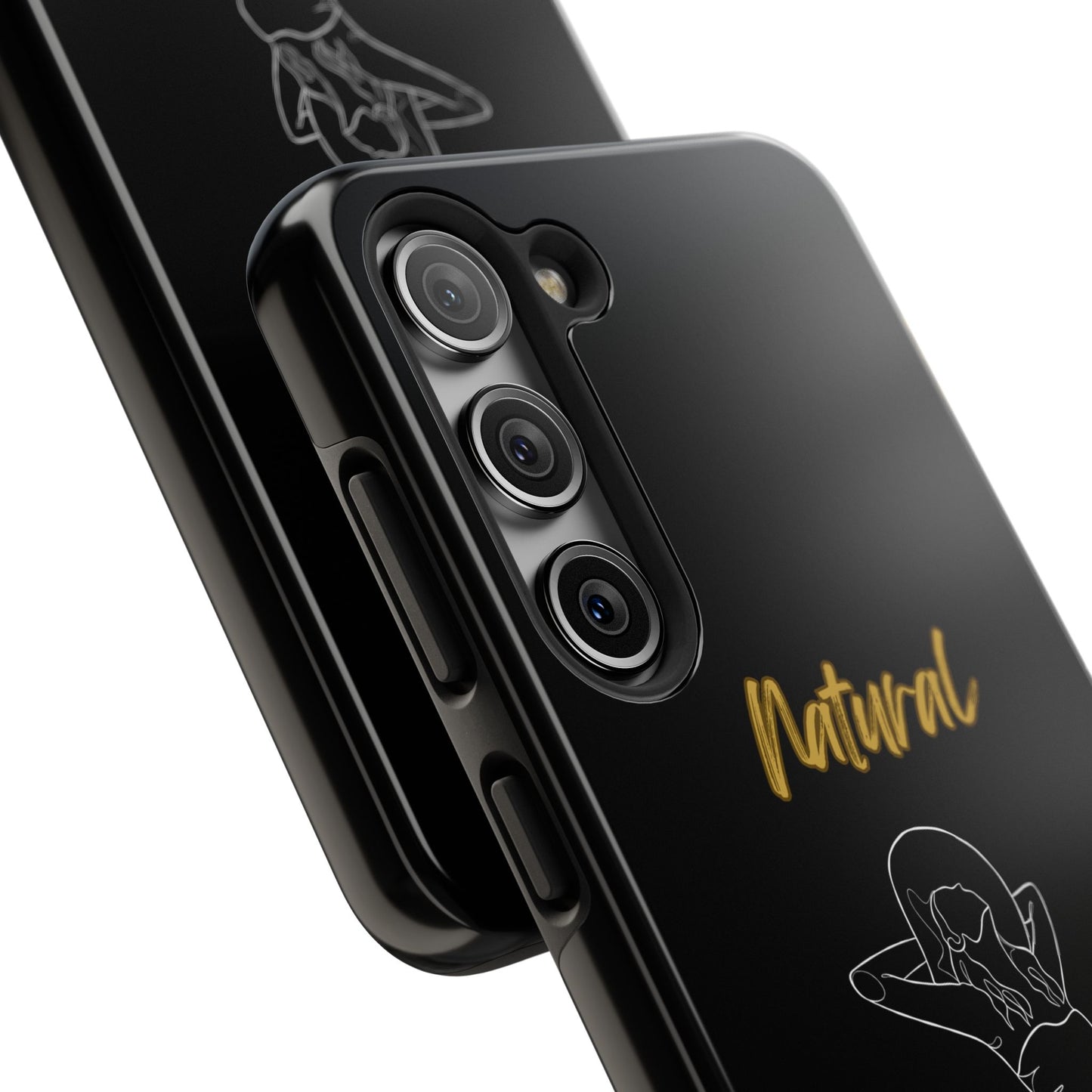 Natural Woman Sun Fun (WL)Tough Phone Cases BLACK