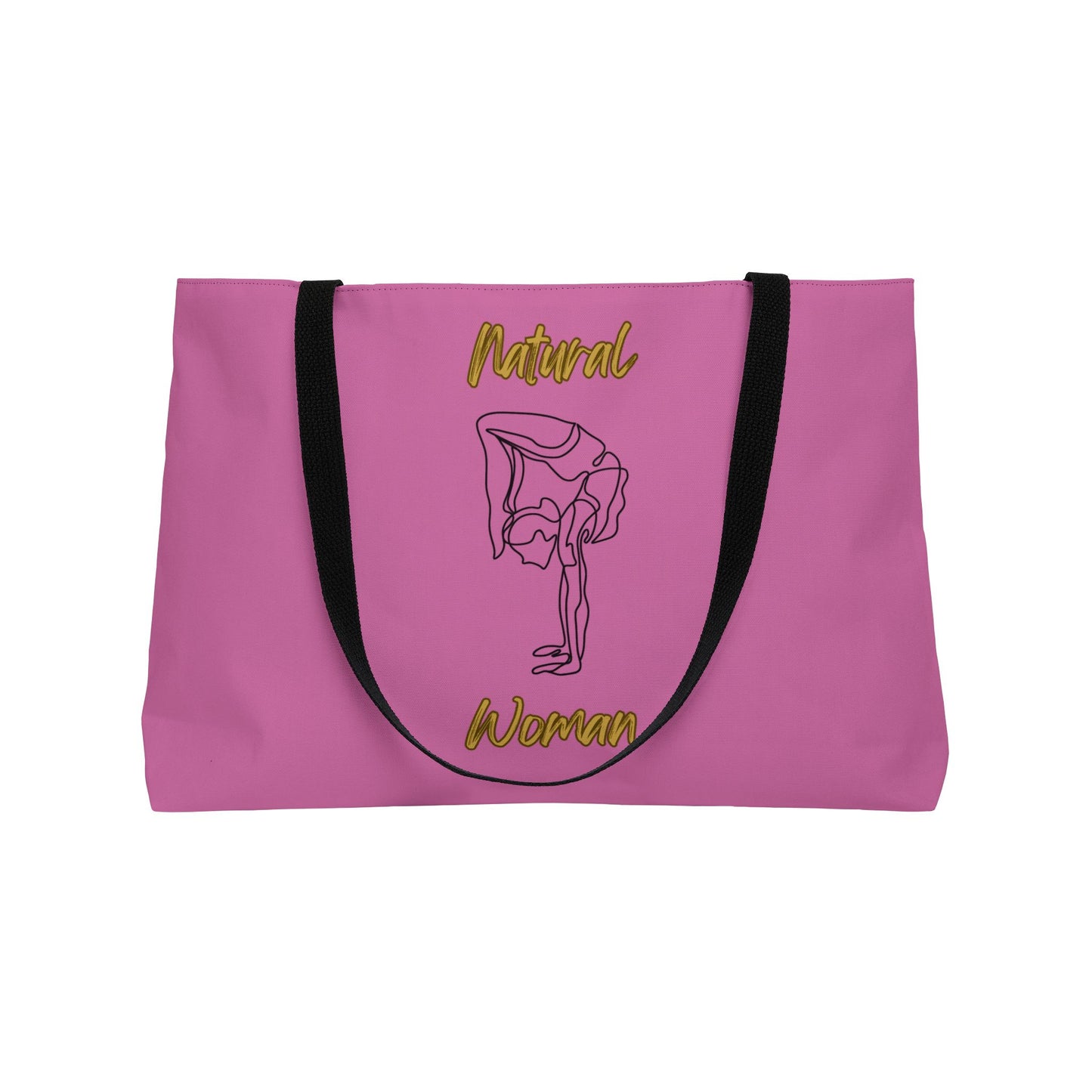 Natural Woman Flexible (BL) Weekender Tote Bag LIGHT PINK