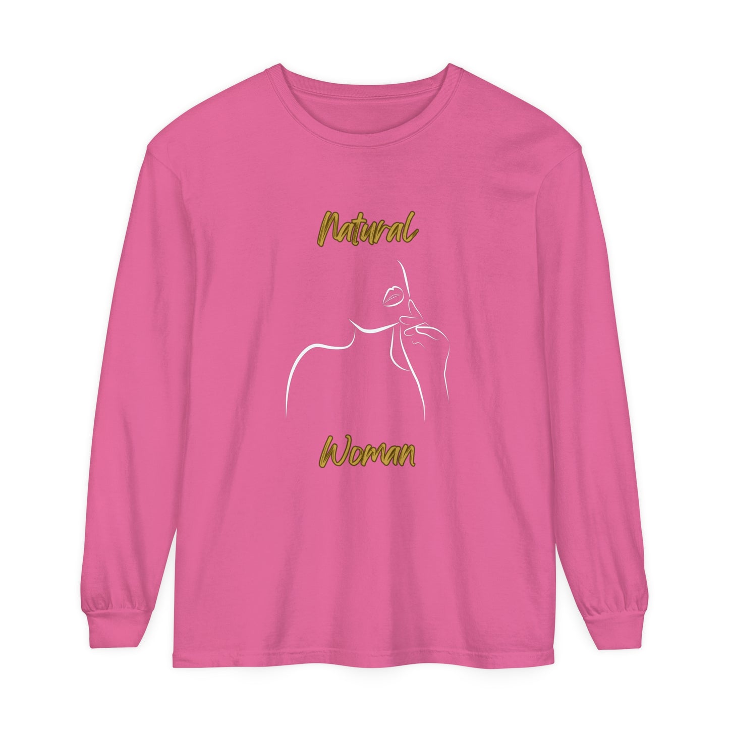 Natural Woman Chin Up (WL) Long Sleeve T-Shirt