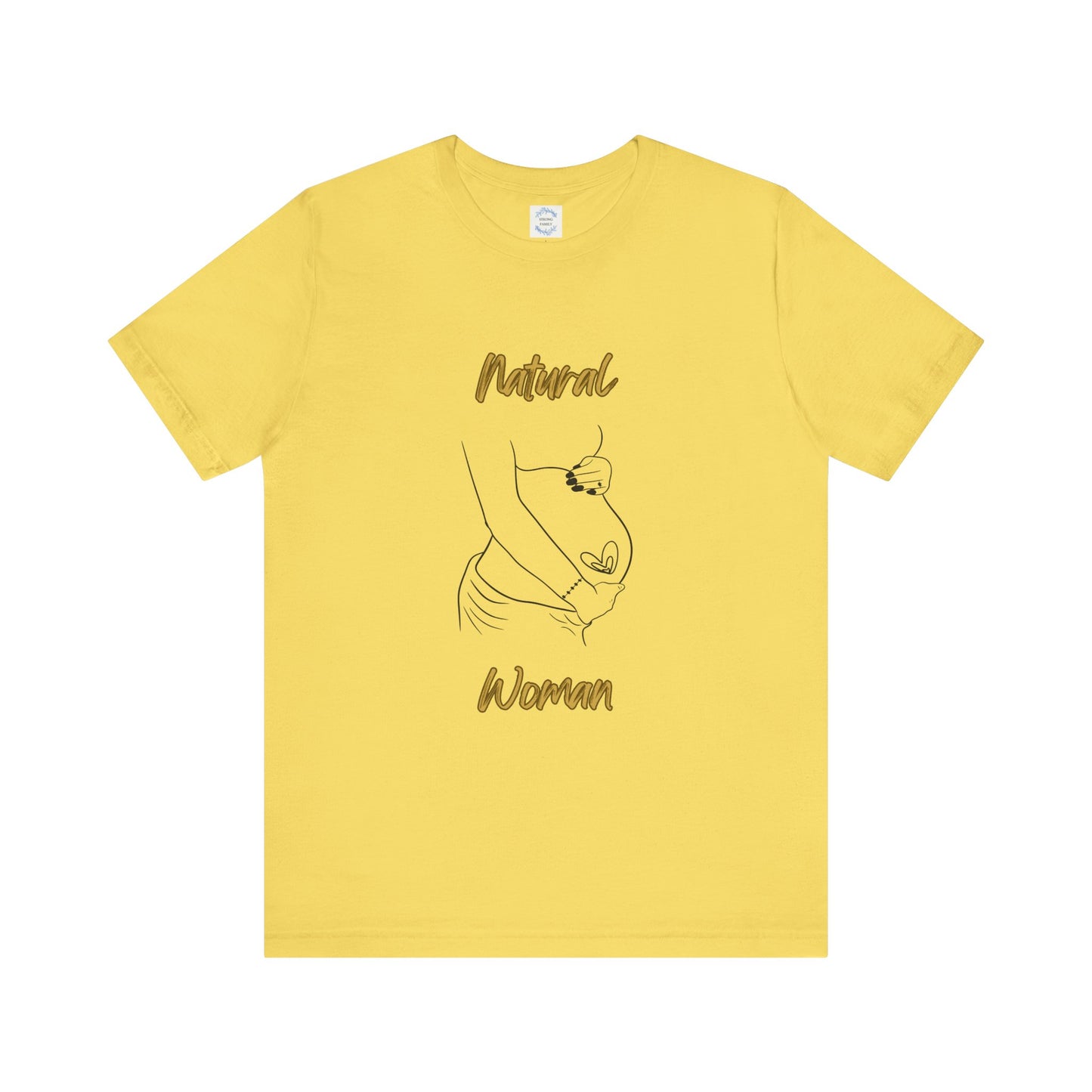 Natural Woman Loved In and Out (BL) Short Sleeve T-Shirt