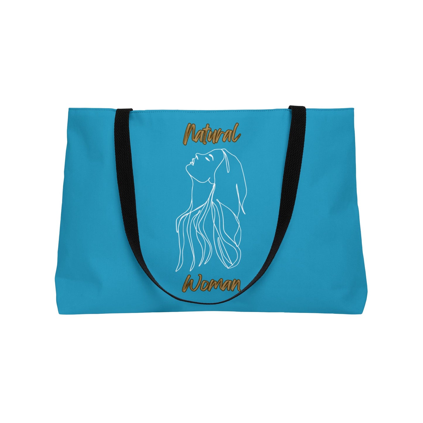 Natural Woman Appreciation (WL) WeekenderTote Bag TURQUOISE