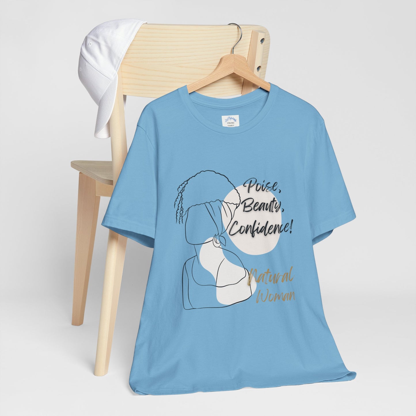 Natural Woman Puff (BL) Short Sleeve T-Shirt