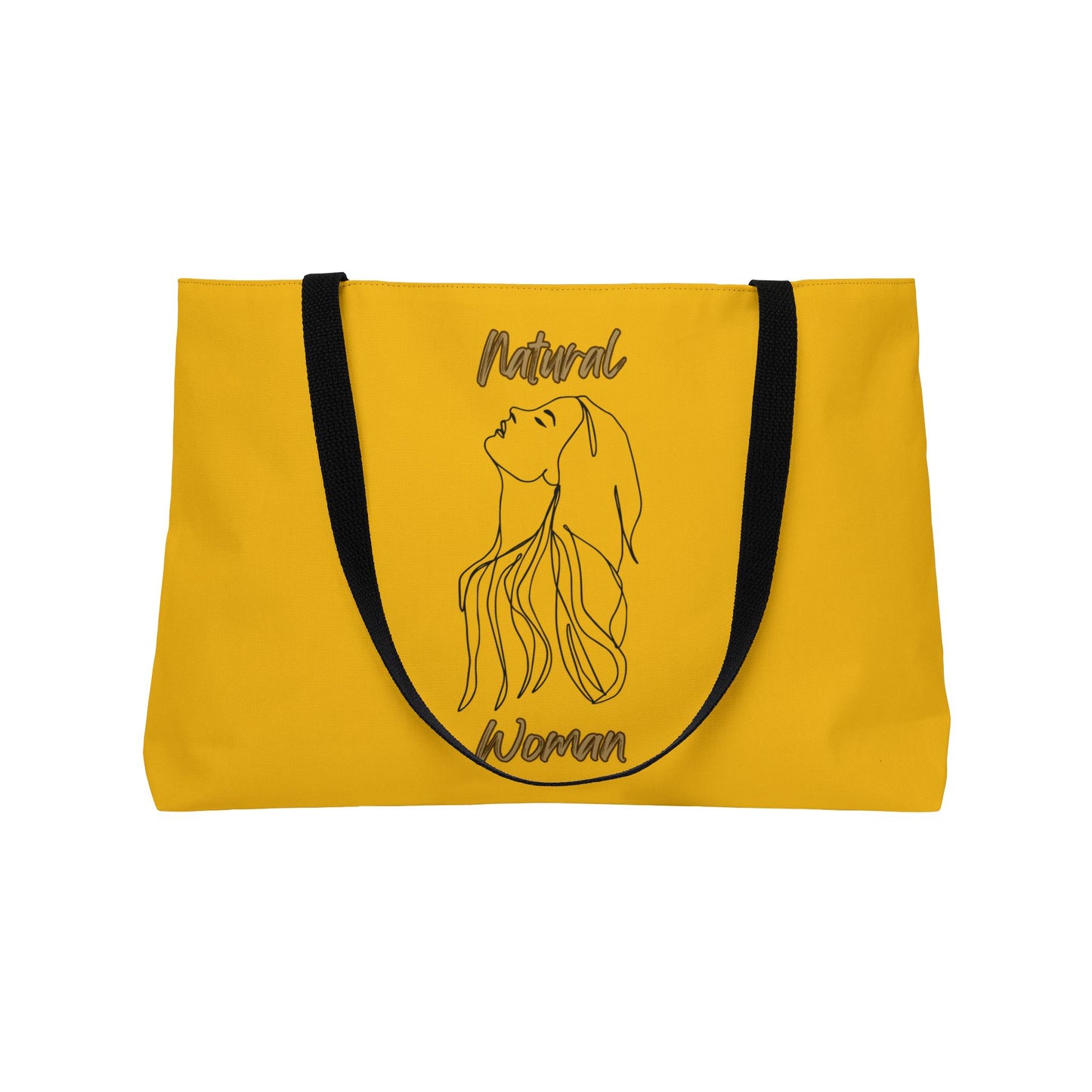 Natural Woman Appreciation (BL) WeekenderTote Bag YELLOW