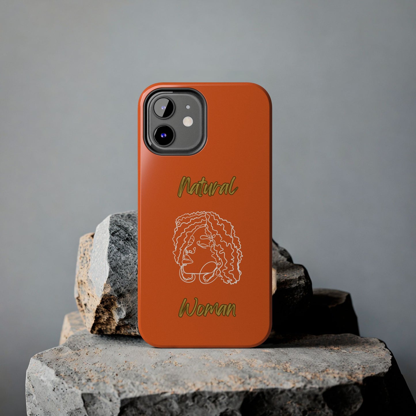 Natural Woman Naturally Me (WL)Tough Phone Cases ORANGE
