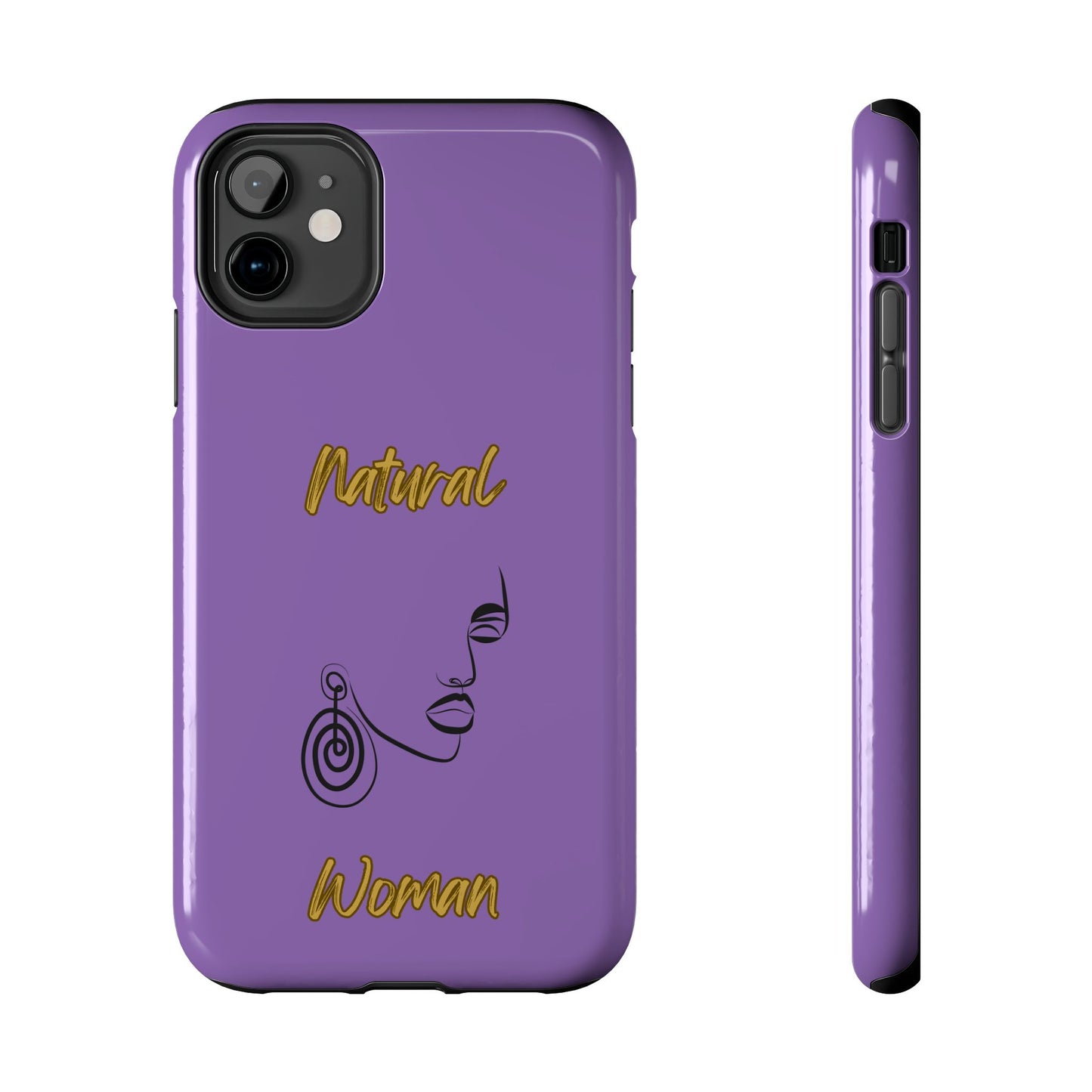 Natural Woman Music In My Soul (BL)Tough Phone Cases LIGHT PURPLE