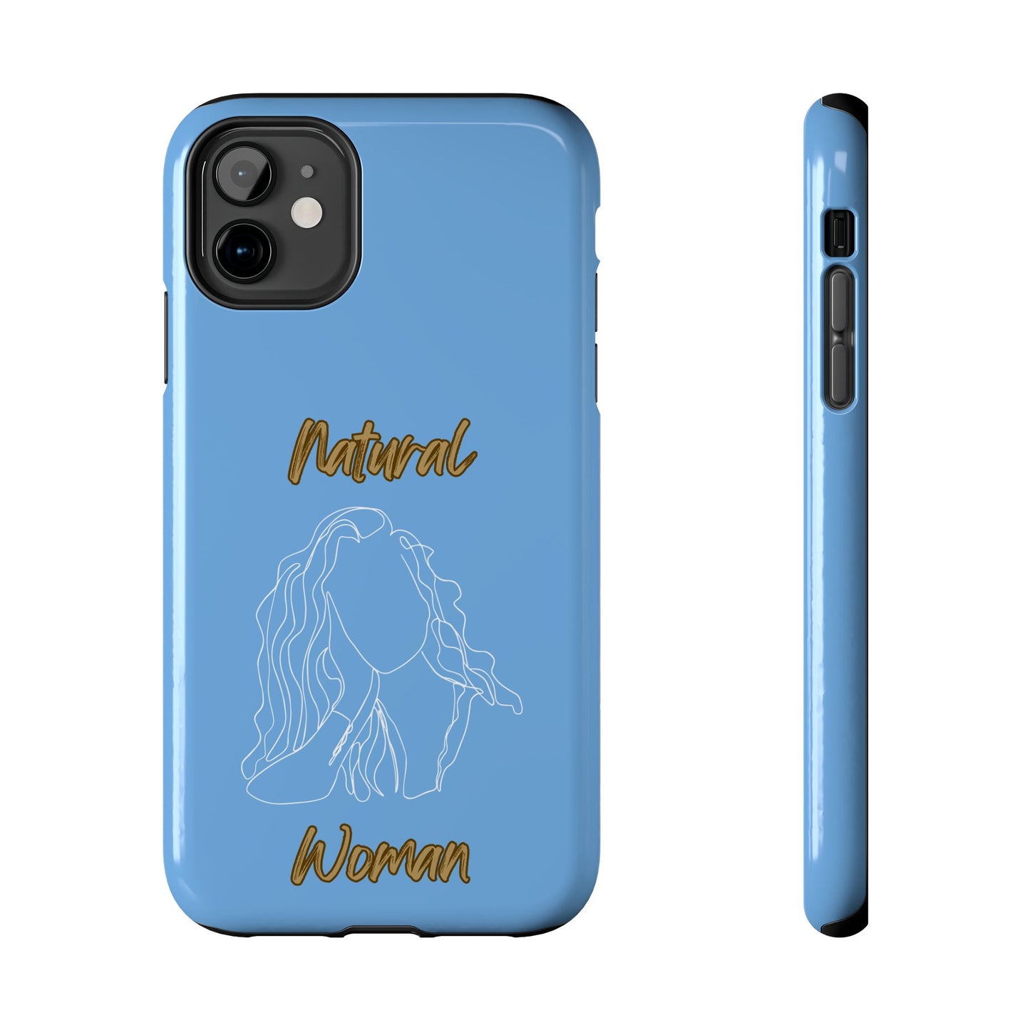 Natural Woman Relaxed (WL) Tough Phone Cases LIGHT BLUE