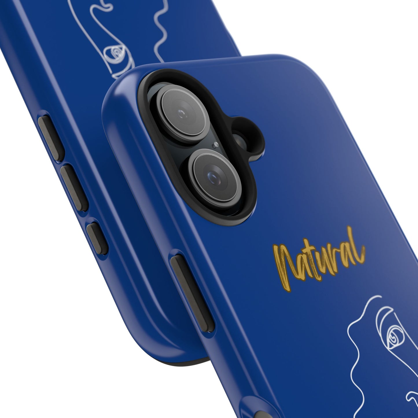 Natural Woman Peekaboo (WL)Tough Phone Cases DARK BLUE